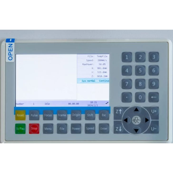 Lāzers CO2 1390G, 150W, 1300x900mm