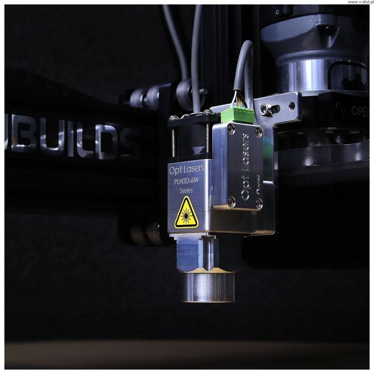 OpenBuilds LEAD CNC Лазерный комплект OptLasers мощностью 6 Вт