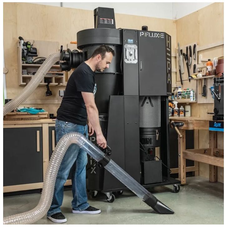 Profesionāls skaidu putekļu nosūcējs ciklons PFlux 3_400V