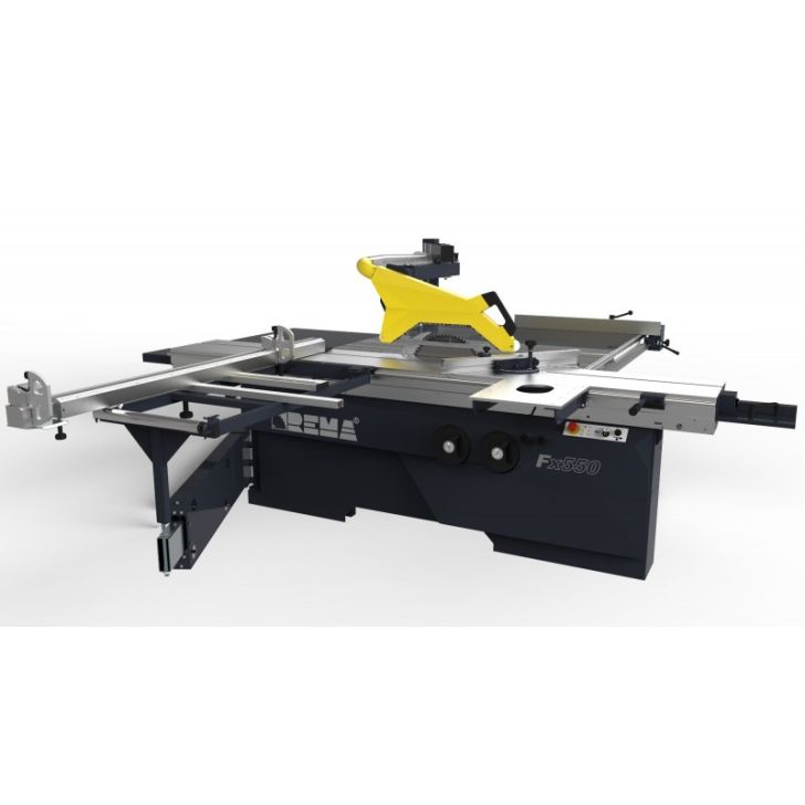 Sliding table saw REMA Fx550 (2 axes)