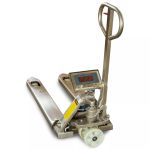 Pallet truck with scales 1210 mm, 2500 kg, NE