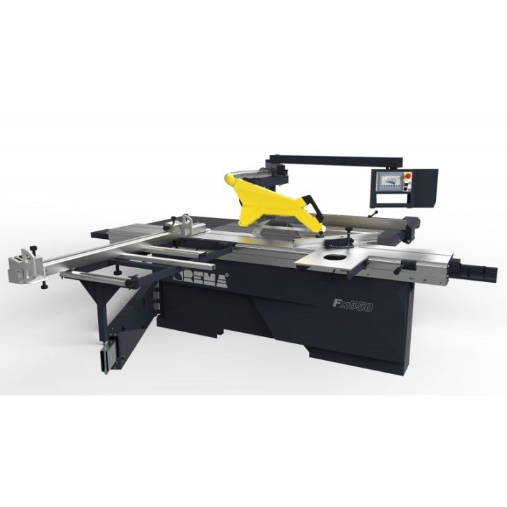 Sliding table saw REMA Fx550 (2 axes)