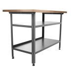 Work desk Basic 240cm complete LED Bluetooth & socket