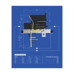 Sliding table saw REMA Fx550 (2 axes)