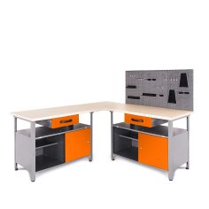 Workshop furniture set One 85 cm orange