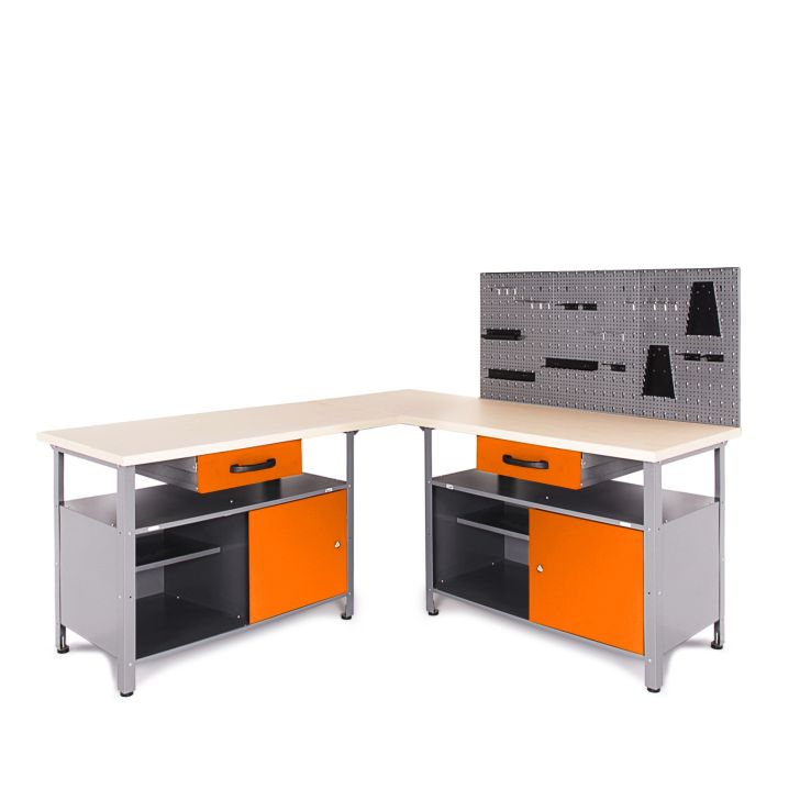 Workshop furniture set One 85 cm orange