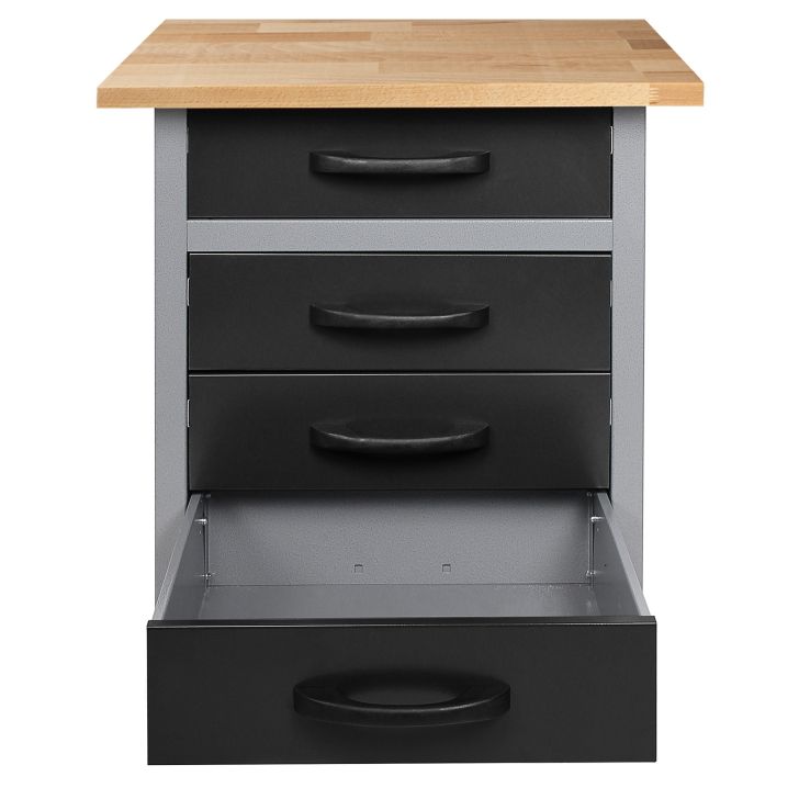 Workshop furniture set Tinkerer 240 cm 3 cabinets