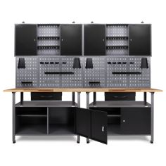 Комплект мебели для мастерской Klaus 240 см 2 шкафа