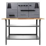 Workbench Nobbi 120 cm with perforated wall
