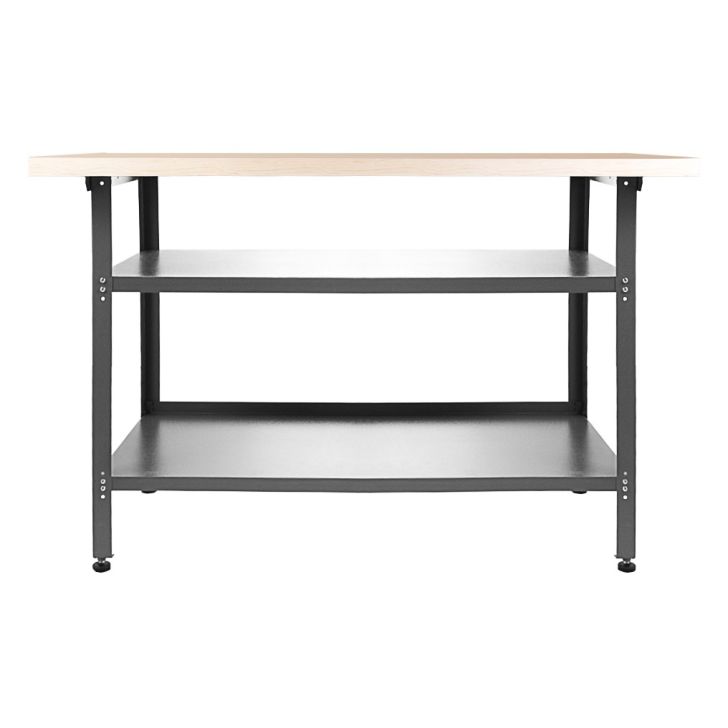 Рабочий стол Nobbi 120 см с перфорированной стенкой