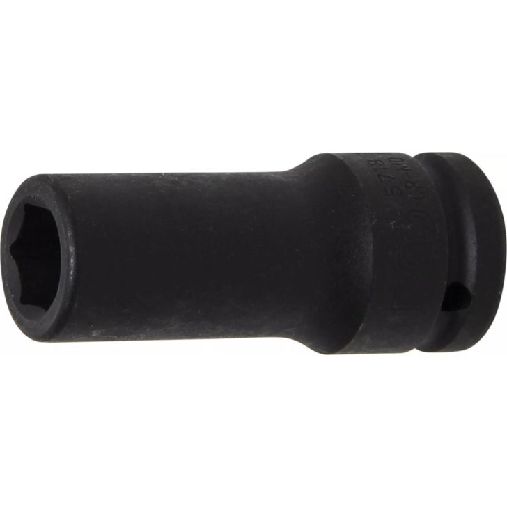 Impact socket wrench 18 mm, long, 3/4&quot;