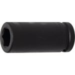 Impact socket wrench 22 mm, long, 3/4"