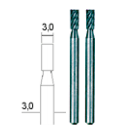 Volframa-vanādija borfrēzes 3.0 mm, komplekts, 2 gab, PROXXON MICROMOT System, smalkmehāniķiem