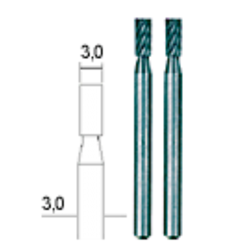 Volframa-vanādija borfrēzes 3.0 mm, komplekts, 2 gab, PROXXON MICROMOT System, smalkmehāniķiem