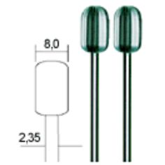Сверла вольфрам-ванадиевые 8,0 мм, набор, 2 шт, Система PROXXON MICROMOT, для точной механики