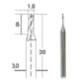 Cietkausējuma frēze 1,0 mm, PROXXON MICROMOT System, smalkmehāniķiem