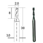 Cietkausējuma frēze 2,0 mm, PROXXON MICROMOT System, smalkmehāniķiem