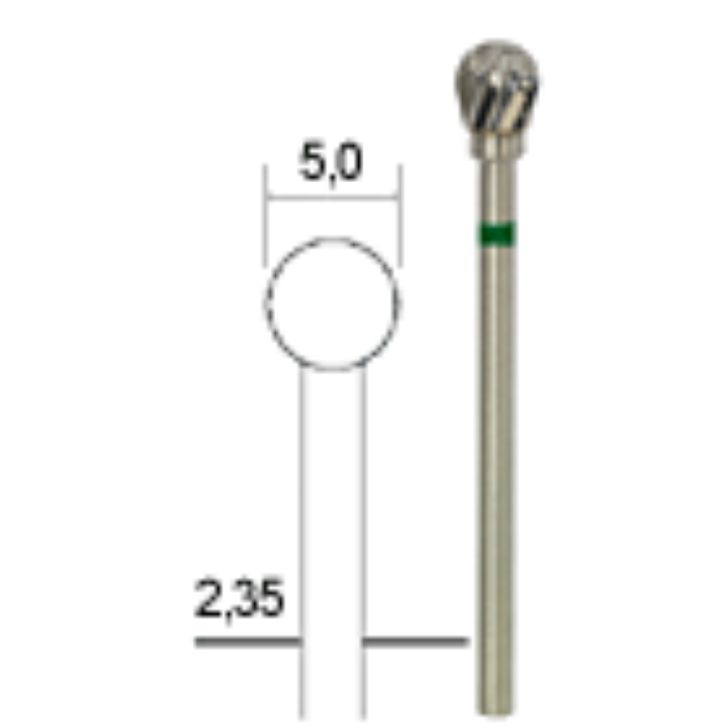 Carbide burr 5.0 mm, PROXXON MICROMOT System, for precision mechanics