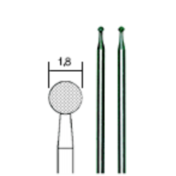 Dimanta MINI borfrēzes 1.8 mm, 2 gab, komplekts, PROXXON MICROMOT System, smalkmehāniķiem