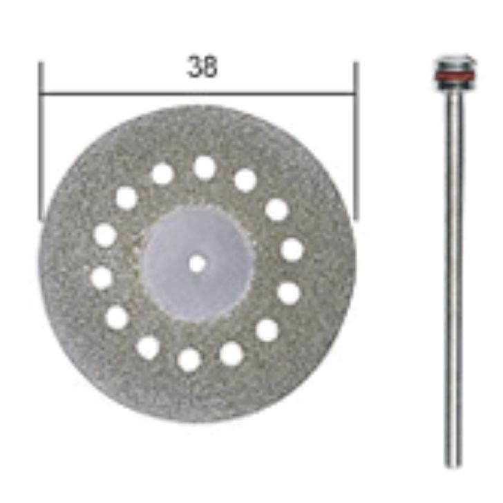 Diamond cutting disc 38mm with holder, PROXXON MICROMOT System