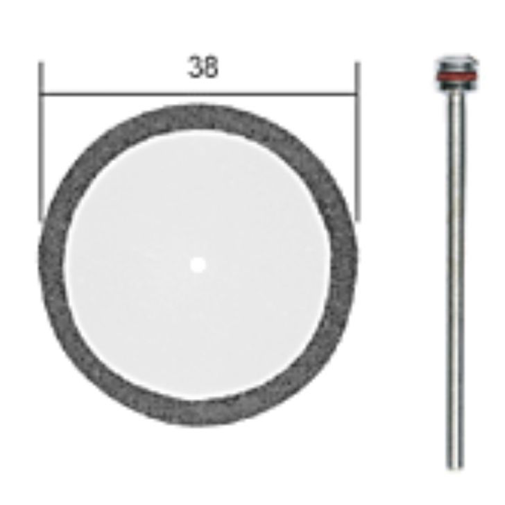 Diamond cutting disc 38mm with holder, PROXXON MICROMOT System