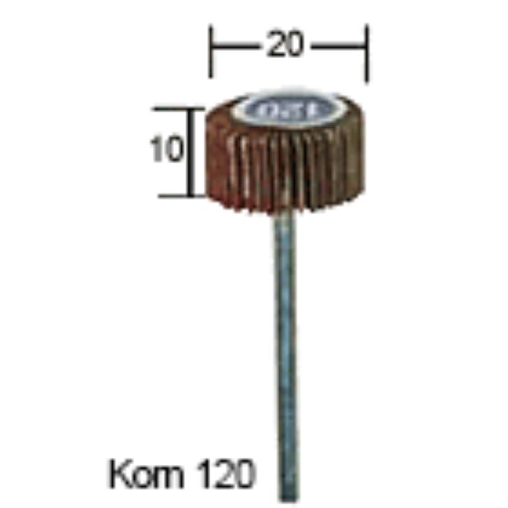 Slīpēšanas lameļdisks 20x10mm, PROXXON MICROMOT System, art. 28 984