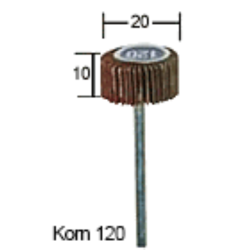 Slīpēšanas lameļdisks 20x10mm, PROXXON MICROMOT System, art. 28 984