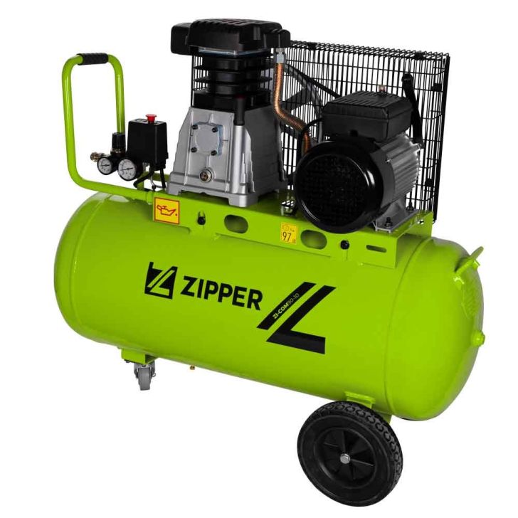 Compressor ZI-COM90-10, 90L, 210 l/min, 2.2 kW, 230V, 10 bar