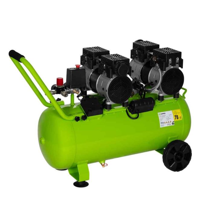 Компрессор ZI-COM50SI, 50л, 150л/мин, 1,5 кВт, 230В, 8 бар