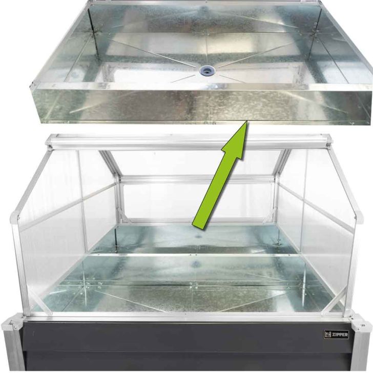 Balcony planter Zipper ZI-BGWH169