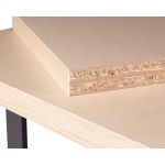 Рабочий стол 120 см с ящиком и дверцей черный Classic