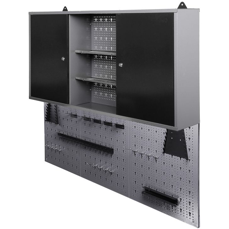 Darbnīcas skapis Joku, 120 cm, Black