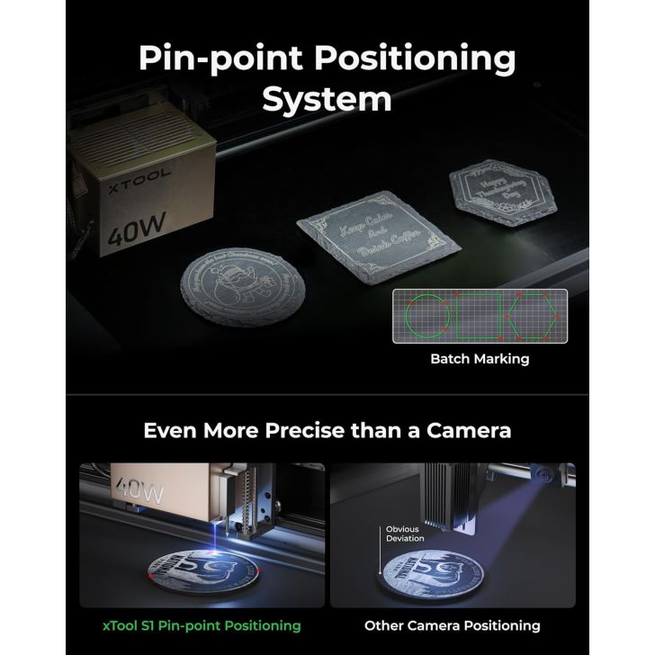 xTool S1 20W Laser Engraving and Cutting Machine - Basic Kit