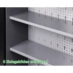 Workshop furniture set metal shelf for tools (52 pcs.) with Klaus