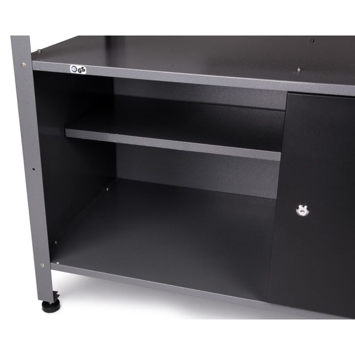 Workshop furniture set metal shelf for tools (52 pcs.) with Klaus