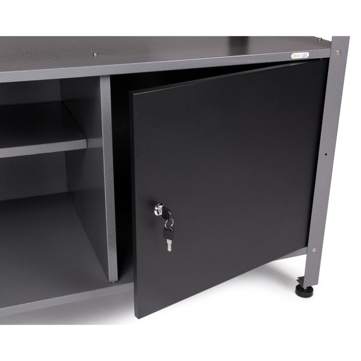 Workshop furniture set metal shelf for tools (52 pcs.) with Klaus 2 pcs.