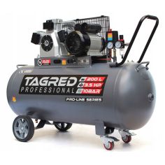 Компрессор TA3395 200л, 911 л/мин, 3,5кВт, 3 цилиндра, 230В, 10 бар