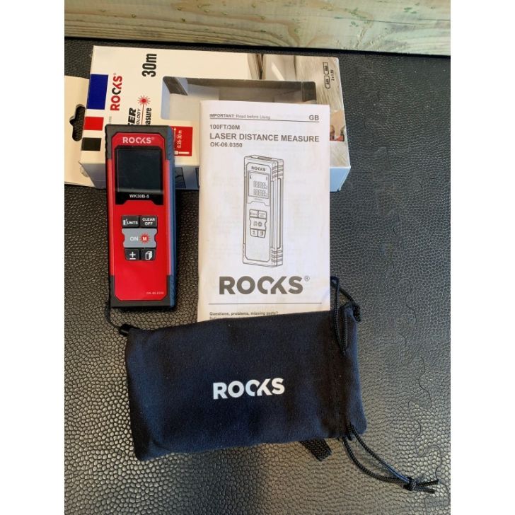 Цифровой уровень 30 м, 3D (Длина, Площадь, Объем)