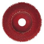 Rasp plate with metal holes made of tungsten carbide LHW, No. 29 050