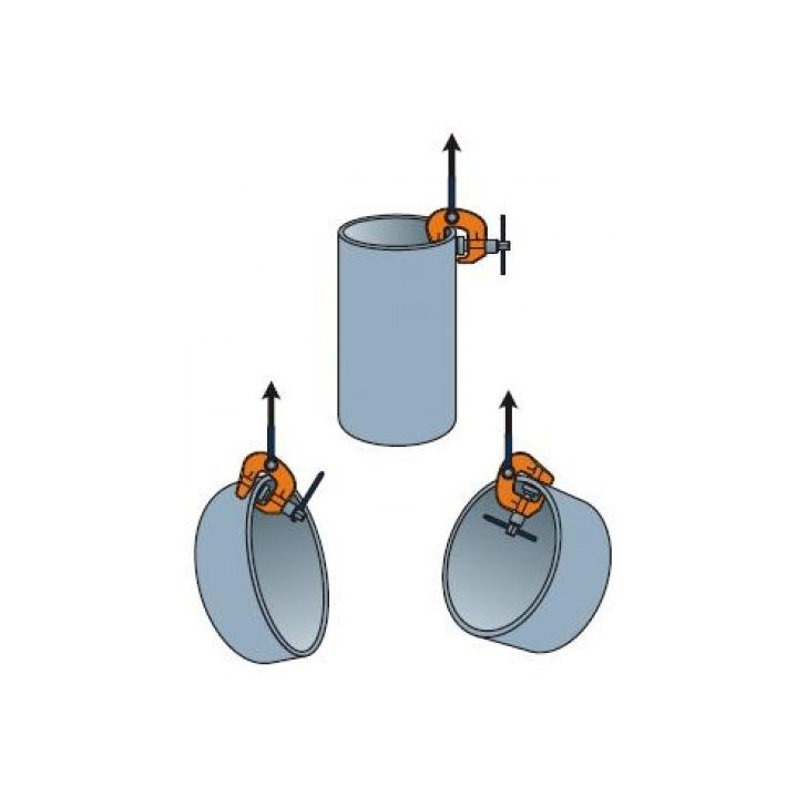 Satvērējs spīļveida 1.5t, 0-32mm