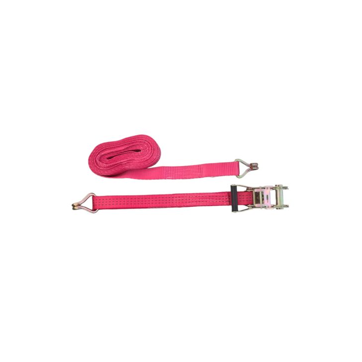 Lashing strap 1.5/3T-6.0M LC1500daN 250daN 35mm RED