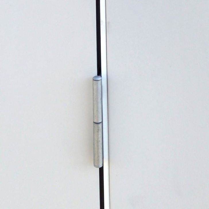 Saimniecības ēka UTILITY V11 2-durvju pelēka/balta