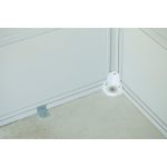 Utility building UTILITY V11 2-door gray/white