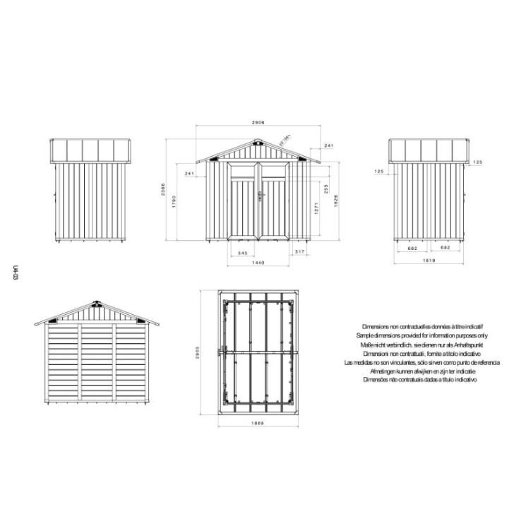 Utility building UTILITY V4
