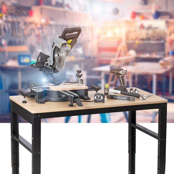 Workbench 120 x 60 cm, 365 kg