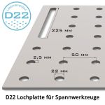 Metināšanas galds WT-960 ST 915 x 457 mm, 200 kg
