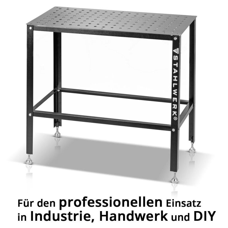 Welding table with welding table accessory set D16