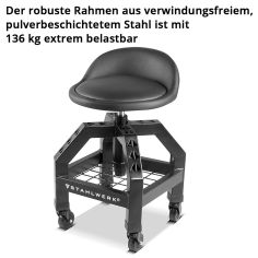 Montāžas krēsls VWH-300 ST, 59-76 cm, 136 kg 2