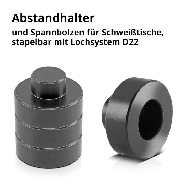 Welding table with welding table accessory set D22