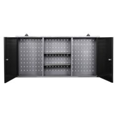 Instrumentu skapis 120 cm, melns 2